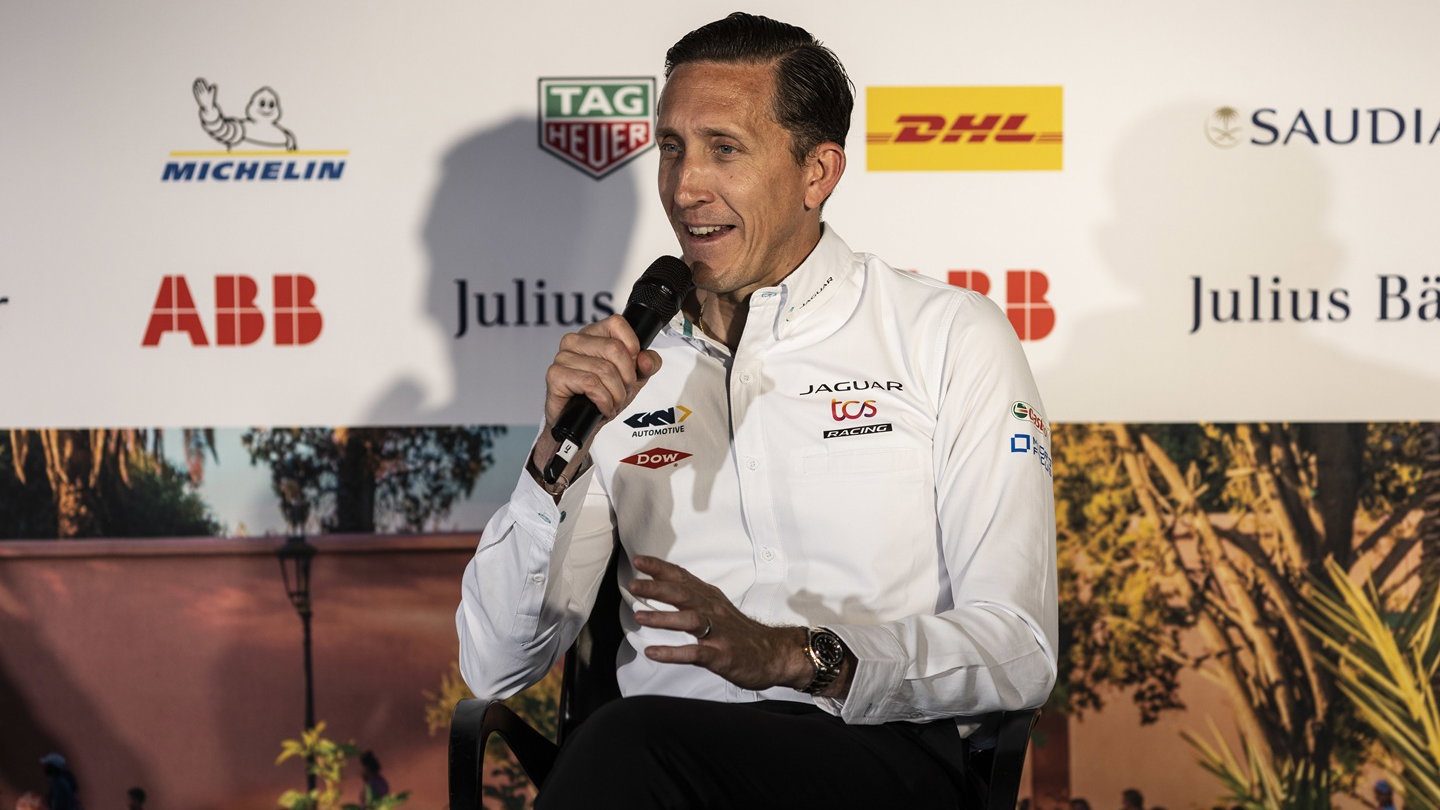 Jaguar TCS Racing Team Principal James Barclay 